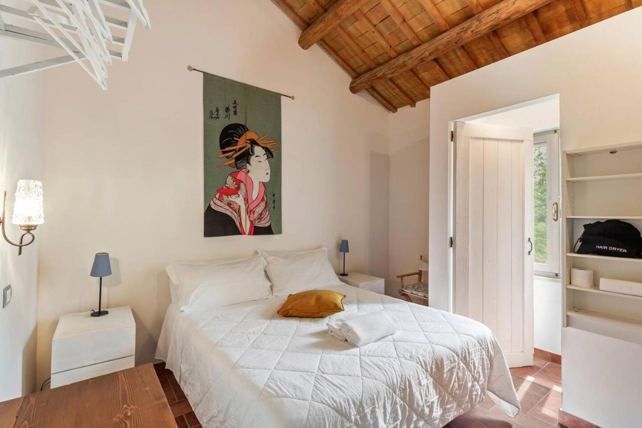 Grande Villa Storica Per Vacanze Con Giardino Privato E Piscina Ostra Luaran gambar
